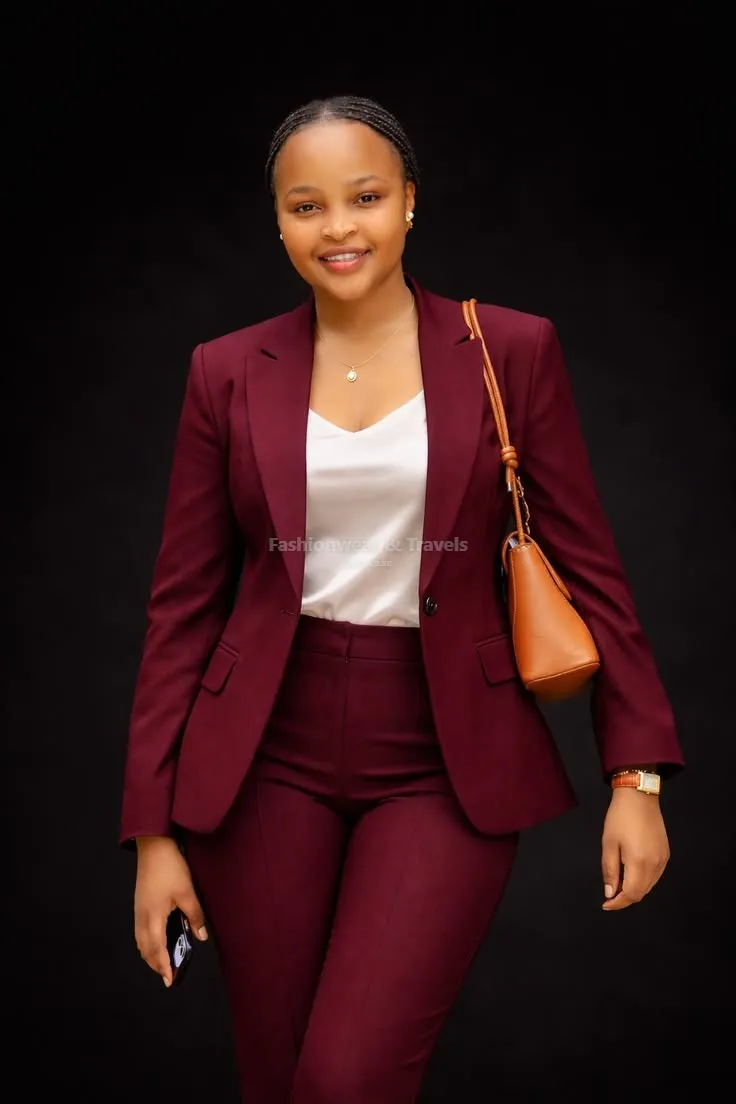 Ladies official trouser suits