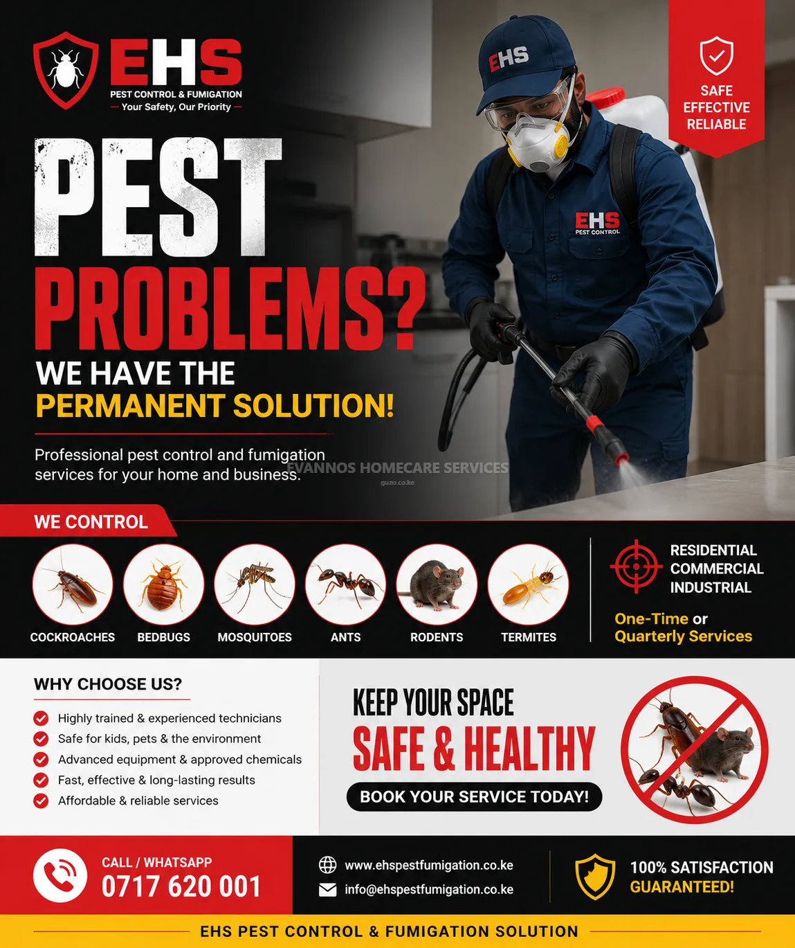 PEST CONTROL fumigation