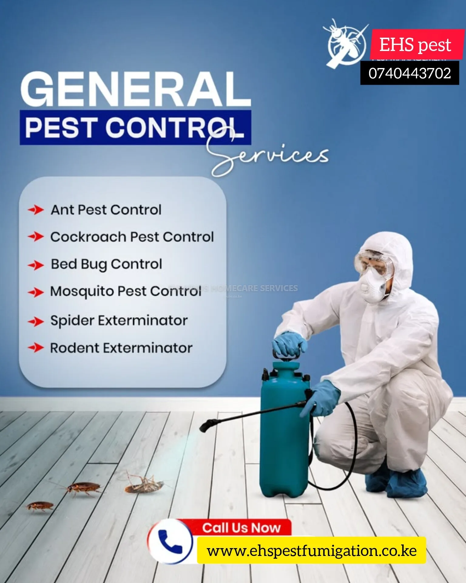 Pest control services