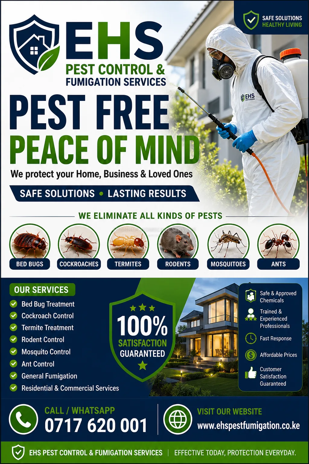 Bedbugs cockroach control