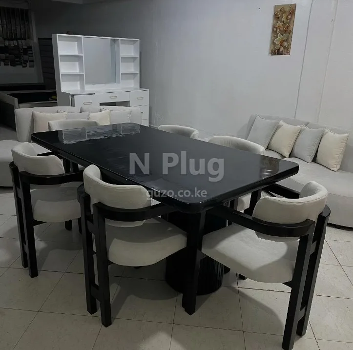 Modern Family Dining Table - furniture shops in nairobi with prices