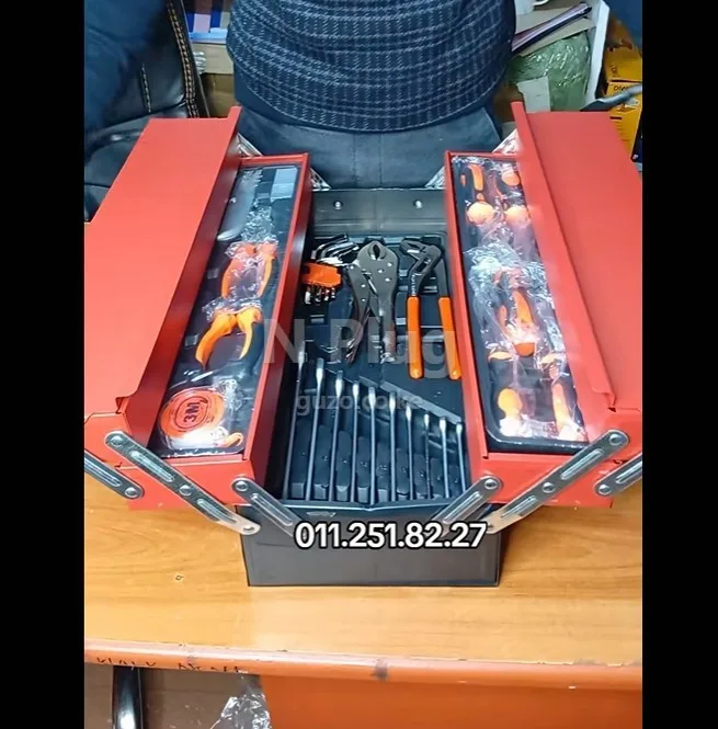 85pcs Spanner set with metallic box