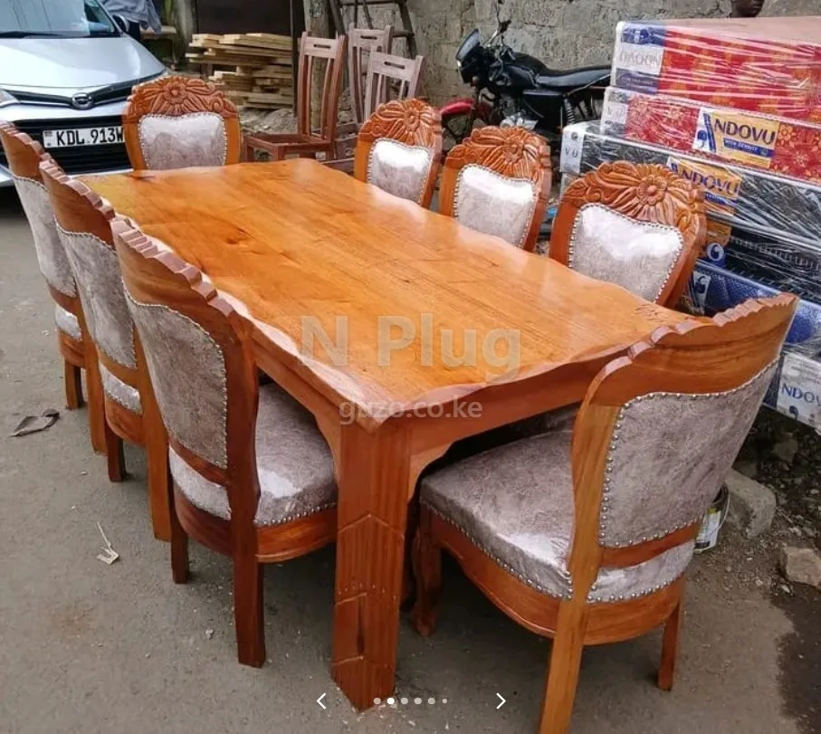 Spacious 8-seater dining table  - Furniture store in Nairobi