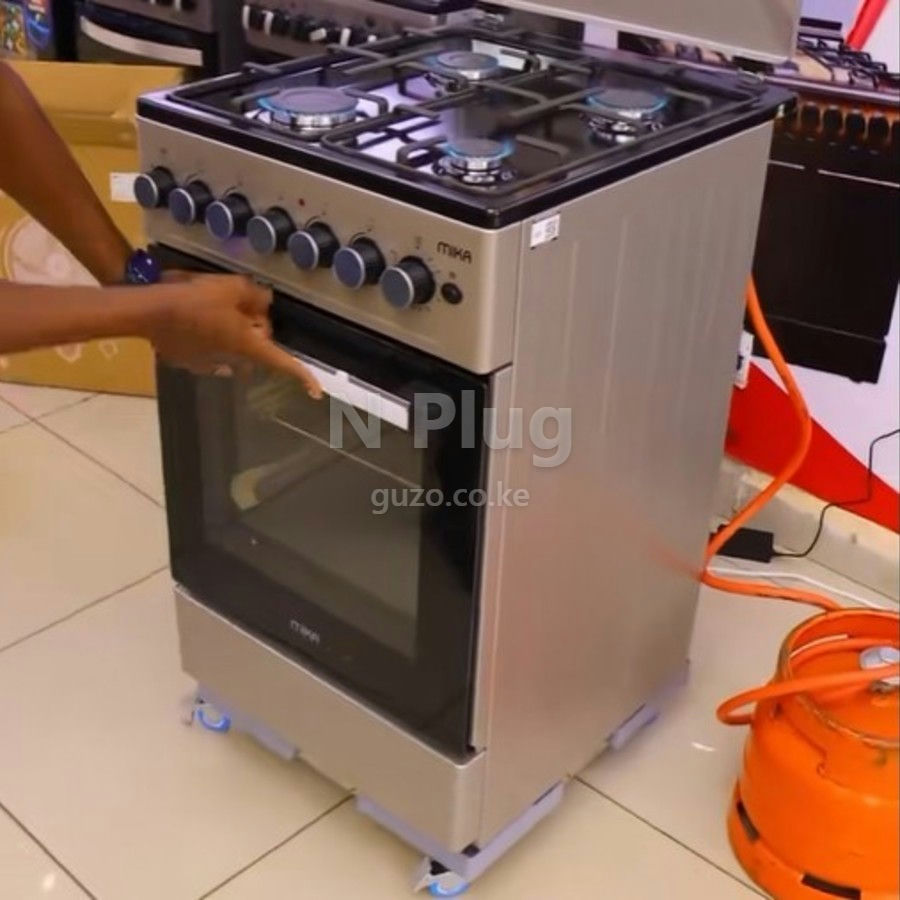 Mika 50x60 All Gas Cooker + Electric Oven