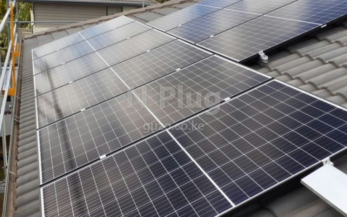 Successful installation of 6kw solar system in KARUGURU, ALONG EASTERN BYPASS KAMAKIS