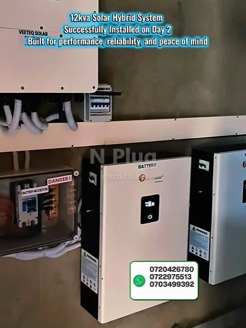 12kVA Hybrid Solar Power System installation
