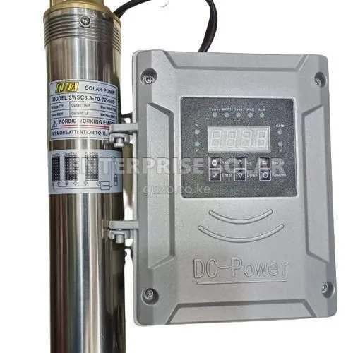 Kunda Solar Submersible Pump 120m Head 1200watts - Submersible solar water pump