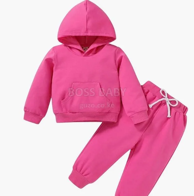 Unisex Toddler Hoodie & Sweatpants Set – Newborn Baby Clothes in Nairobi