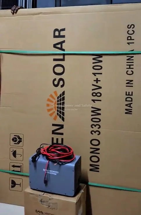 Home Solar System 1kWh Vestwoods Portable Power Station with 330W - solar full kit prices in Kenya, Nairobi CBD