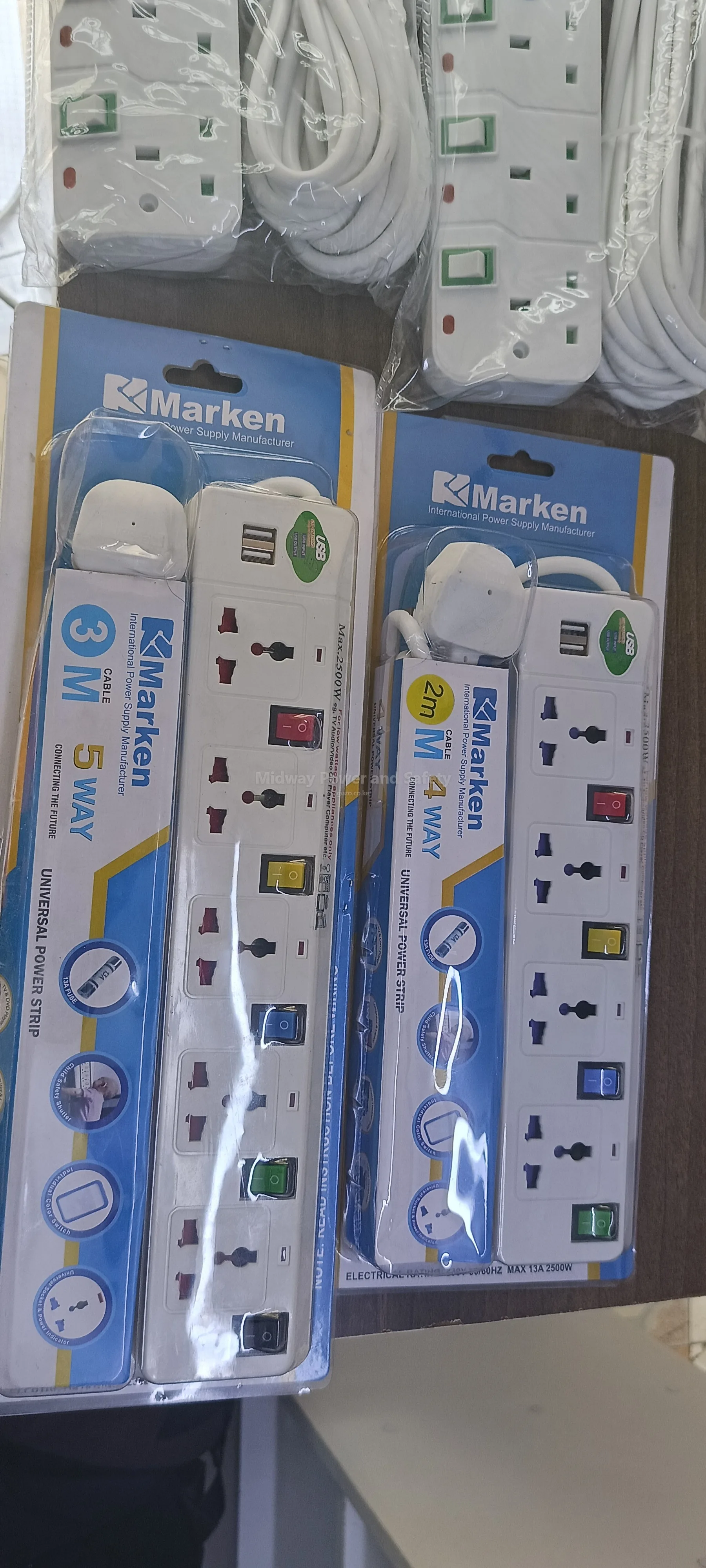 marken 5 way extension - Surge Protected Extensions Cable