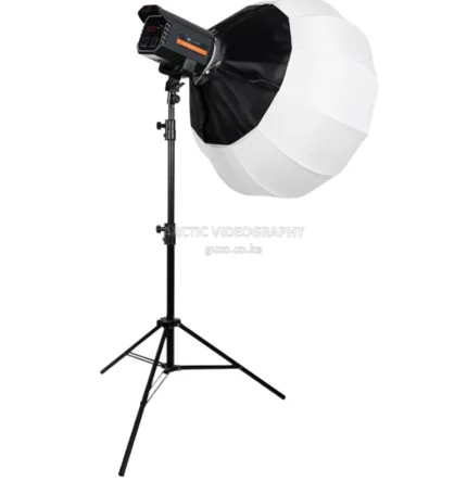 MD400 Video Light, Lantern Softbox & 2.8m Tripod Stand in Nairobi – Studio Lights Kenya