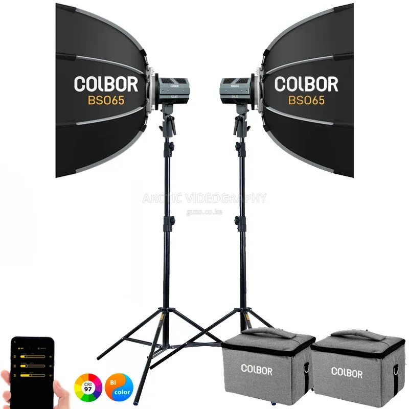 Colbor LED Video Lights & Godox Strobe Lights – Studio Lights Kenya