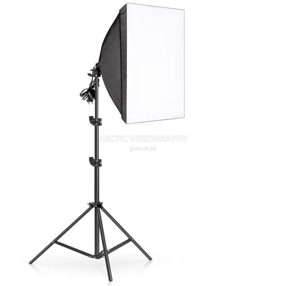 50x70cm Softbox Light with 2.1m Tripod Stand – Studio Lights Kenya