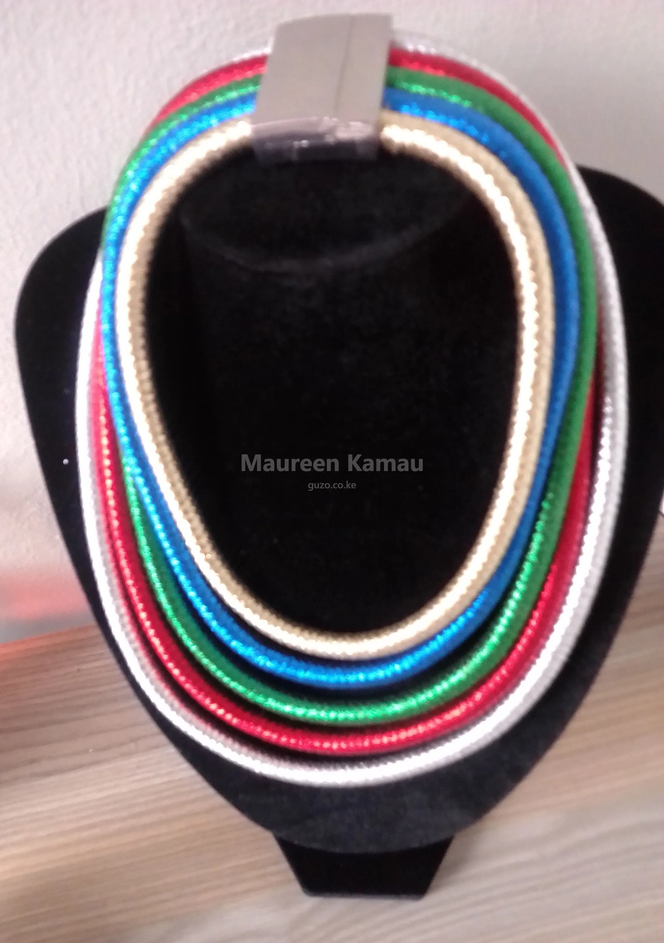 Multi-Colour Layered Necklace