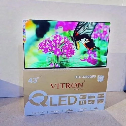 Vitron 43 Inch QLED Smart TV - Lipa polepole