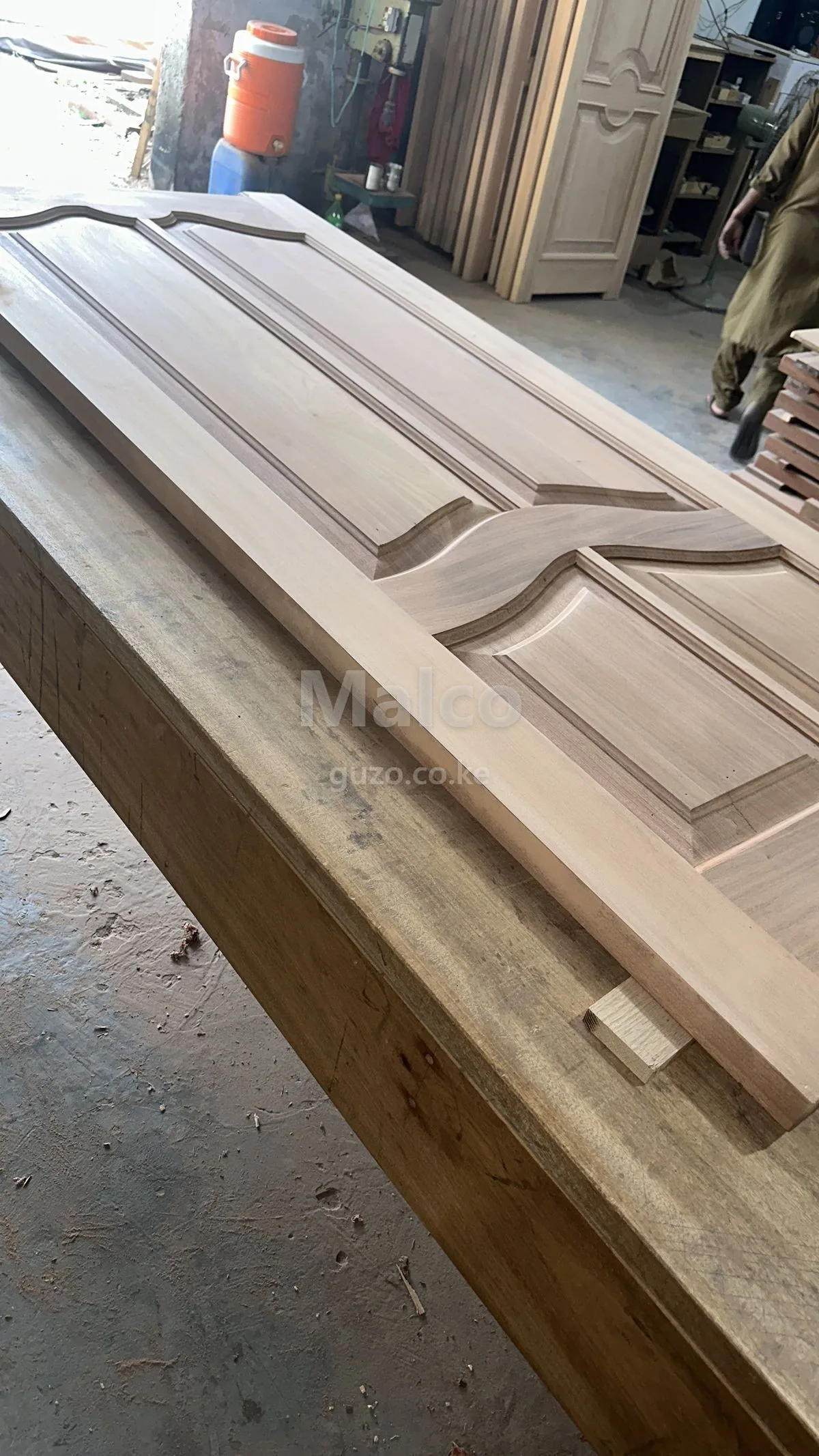Solid mahogany doors in Nairobi