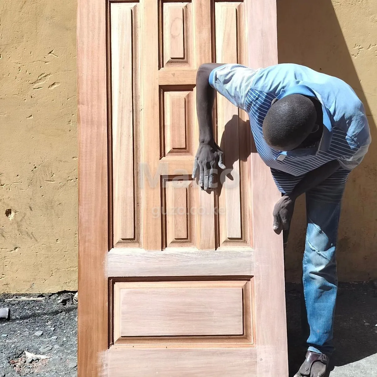 Solid mahogany doors, semi-solid, and flash doors