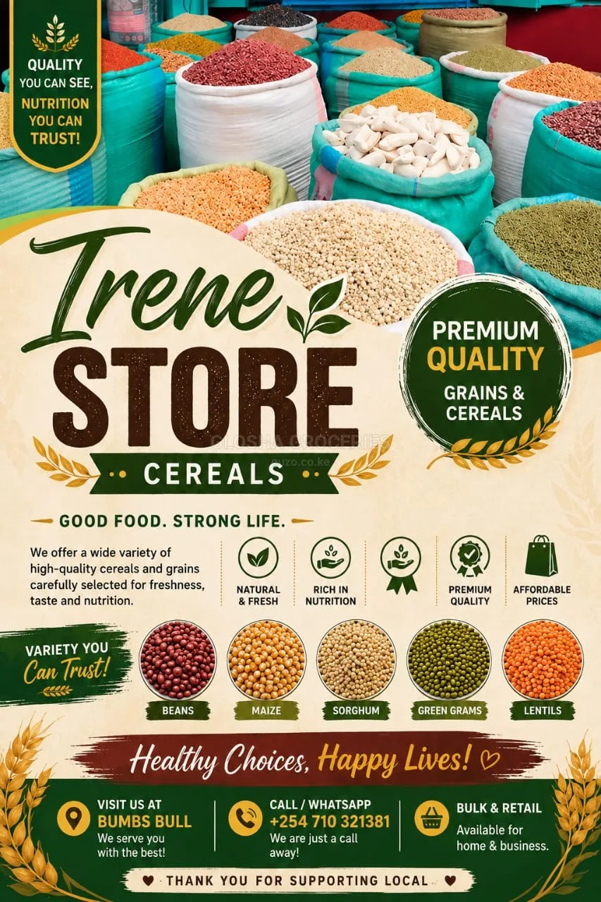 Pishori Rice - Grocery store in Ngong