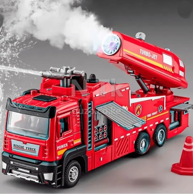 Kids Fire Truck Toy Vehicle
