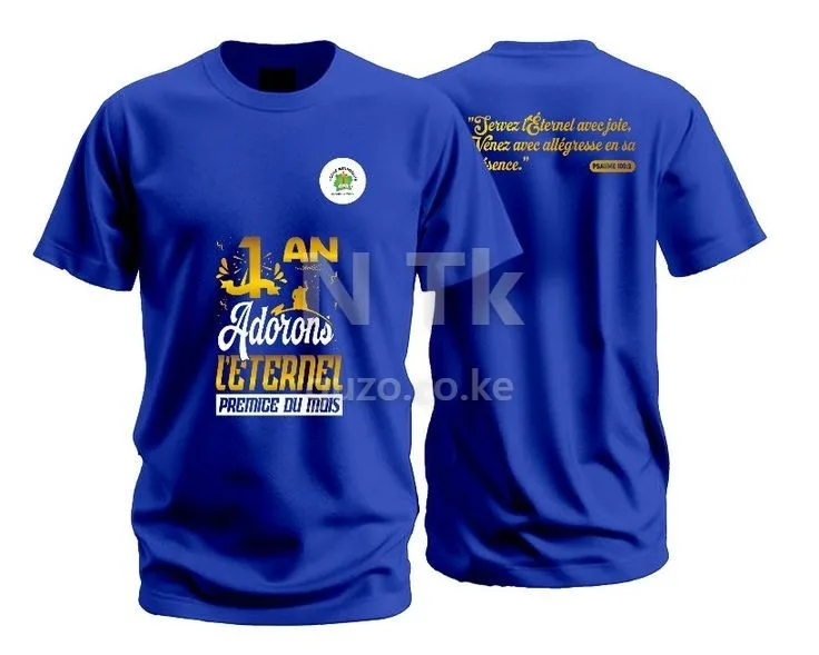 T-shirt printing in Nairobi