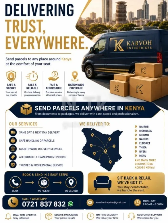 Karvoh Enterprises - Fast & Reliable Parcel Delivery Across Kenya