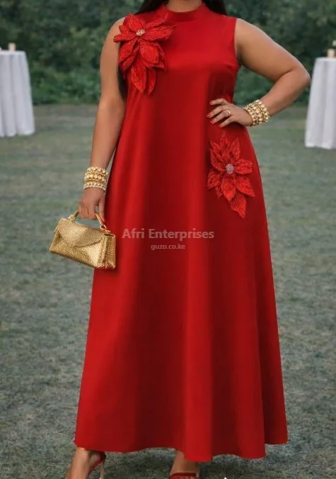 Stylish maxi ladies dress sizes 44-56 - best dresses for ladies in kenya