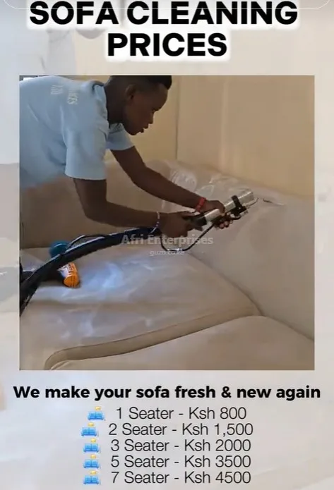 Heritage Cleaning Services - sofa cleaning in Nairobi